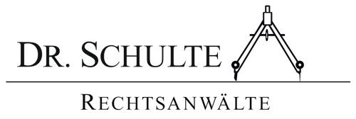 Ein transparentes Logo von Dr. Schulte Rechtsanwälte